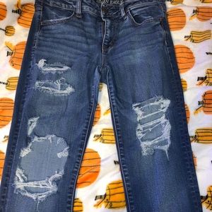 American Eagle Distressed Jegging